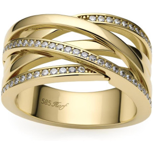 Biżuteria damska Harf M-603-P-YG-16