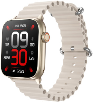 Zegarek Hagen HC63.115.531 / Smartwatch HC63 Złoto beżowy / damski