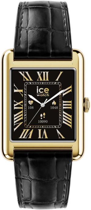 Zegarek ICE Watch ICE.025285 / ICE Smart - TKS 2.0 Rectangular  Gold Black rozm. M / damski