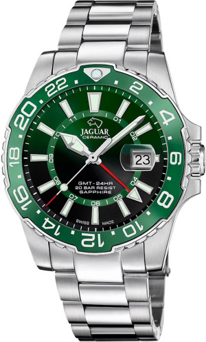 Zegarek Jaguar J1011-3 / GMT Diver / męski / bransoleta