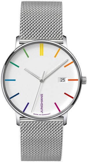 Zegarek Junghans 41/4580.44 / FORM Quarz Bauhaus Edition / męski