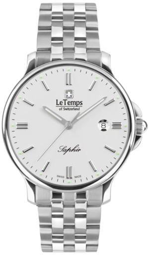 Zegarek Le Temps LT1067.03BS01 / ZAFIRA 41 / męski / bransoleta