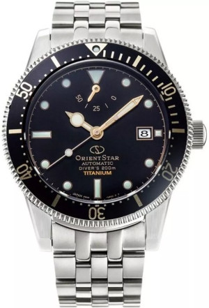 Zegarek Orient Star RE-AU0702B00B / Sports M42 Diver 1964 2nd Edition Titanium Automatic Limited Edition / męski