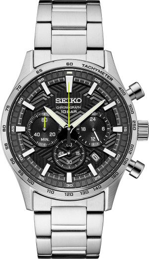 Zegarek Seiko SSB413P1 / Chronograph Quartz 100m / męski