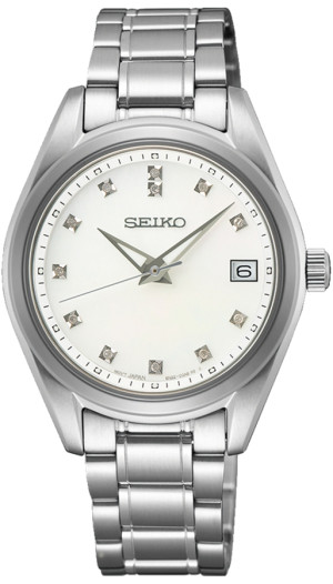 Zegarek Seiko SUR579P1 / Classic Lady Diamonds / damski / bransoleta