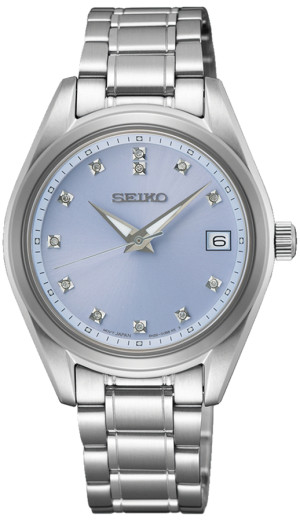 Zegarek Seiko SUR581P1 / Classic Lady Diamonds / damski / bransoleta