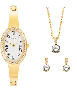 Zegarek Sekonda 49078 / Classic Bellamy  Gift Set / damski