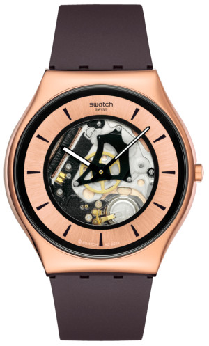Zegarek Swatch SS07G107 / Copper Flame 42mm / unisex / pasek