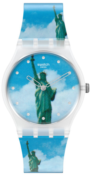 Zegarek Swatch GZ351 / MoMA NEW YORK BY TADANORI YOKOO / damski