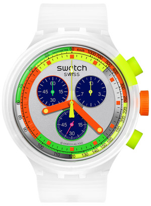 Zegarek Swatch SB02K100 / NEON JELLY / męski / pasek