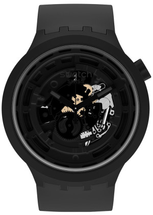 Zegarek Swatch SB03B100 / C-BLACK / męski / pasek