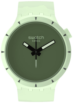 Zegarek Swatch SB03G100 / BIG BOLD BIOCERAMIC FOREST / męski