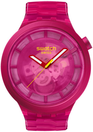Zegarek Swatch SB05P102 / PINK JOY / damski / pasek