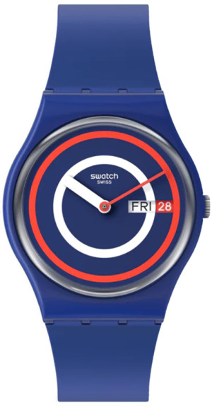 Zegarek Swatch SO28N703 / SWATCH BLUE TO BASICS / damski