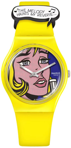 Zegarek Swatch SO28Z117 / REVERIE BY ROY LICHTENSTEIN, THE WATCH Art Journey / damski