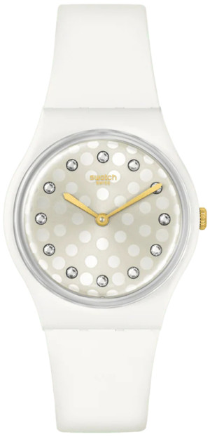 Zegarek Swatch SO31W109 / SPARKLE SHINE / damski / pasek
