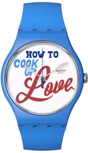 Zegarek Swatch SUOZ353 / RECIPE FOR LOVE / unisex / pasek