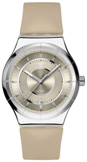Zegarek Swatch YIS434 / Mocha Dream 42mm / unisex / pasek