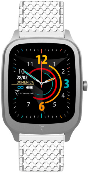 Smartwatch Techmade TM-VISIONS-WHS / Vision Silver White / unisex