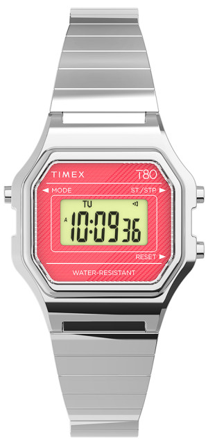 Zegarek Timex TW2U94200 / T80 Mini 27mm / damski / bransoleta
