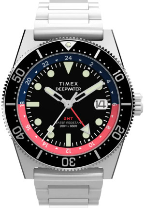 Zegarek Timex TW2W95300 / Deep Water Reef GMT / męski / bransoleta