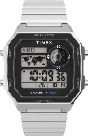 Zegarek Timex TW5M68900 / Main Street Classic Digital World Time 40mm / męski