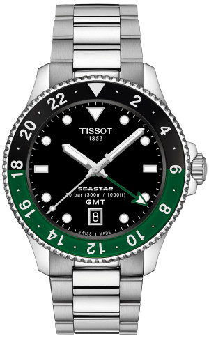 Zegarek Tissot T120.852.11.051.00 / Seastar 1000 Quartz GMT / męski