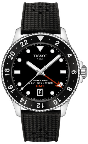 Zegarek Tissot T120.852.17.051.00 / Seastar 1000 Quartz GMT / męski