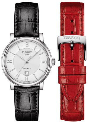 Zegarek Tissot T122.207.16.036.01 / CARSON PREMIUM AUTOMATIC LADY 30mm / damski