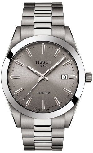 Zegarek Tissot T127.410.44.081.00 / GENTLEMAN TITANIUM 40mm / męski