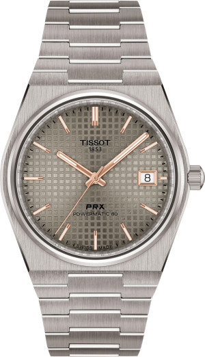 Zegarek Tissot T137.807.44.061.00 / PRX 38mm / unisex / bransoleta