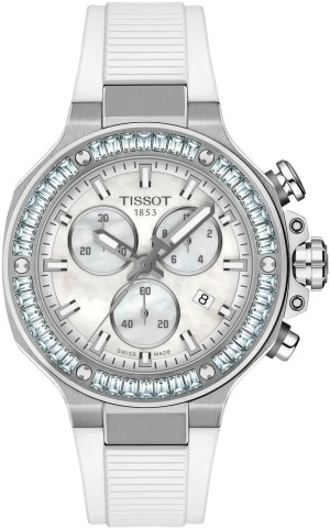 Zegarek Tissot T141.817.97.111.00 / Quartz Chronograph / damski