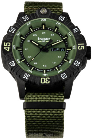 Zegarek Traser TS-110726 / P99 Q Tactical Green NATO Strap / męski