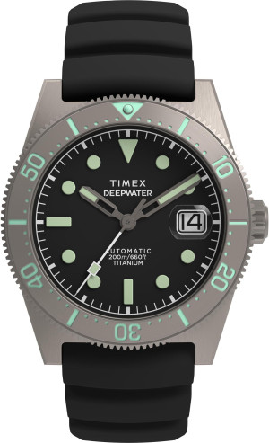 Zegarek Timex TW2W73800 / Deepwater Reef 200 Titanium Automatic 41mm / męski