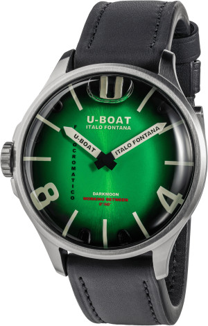 Zegarek U-BOAT 3342 / DARKMOON KAMA SS GREEN / męski / pasek