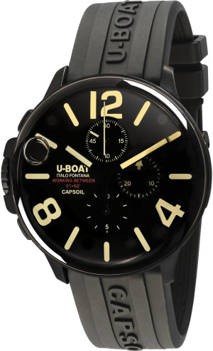Zegarek U-BOAT 8109 / CAPSOIL CHRONO DLC / męski / pasek