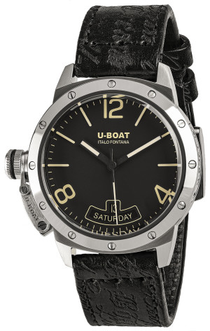 Zegarek U-BOAT 8890 / CLASSICO 40MM VINTAGE SCREWS BEZEL / męski
