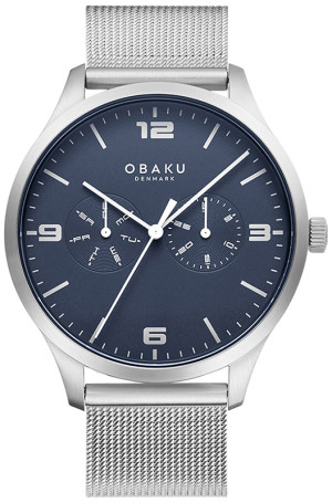 Zegarek Obaku Denmark V249GMCLMC / Ask - Cyan - Christian Mikkelsen / męski