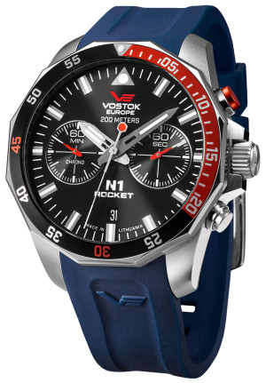 Zegarek Vostok Europe 6S21-225A707SBL / Rocket N-1 Chrono / męski