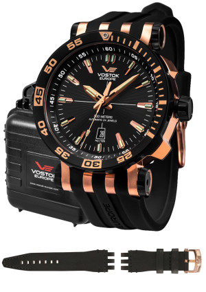 Zegarek Vostok Europe NH35A-575E282S / Energia Rocket Multifunctional / męski
