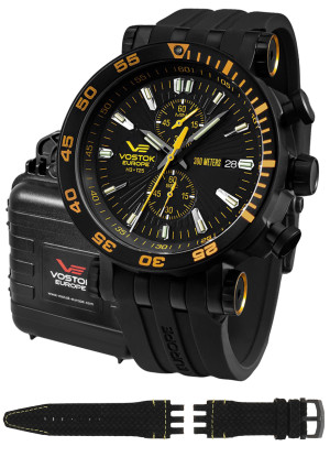 Zegarek Vostok Europe VK61-575C589S / Energia Chrono Line / męski