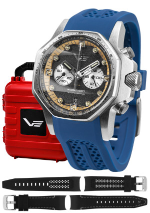 Zegarek Vostok Europe VK64-640A698SBL / męski / pasek