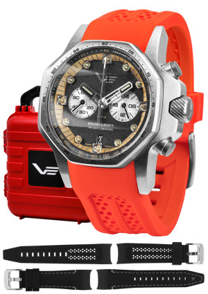 Zegarek Vostok Europe VK64-640A698SR / męski / pasek