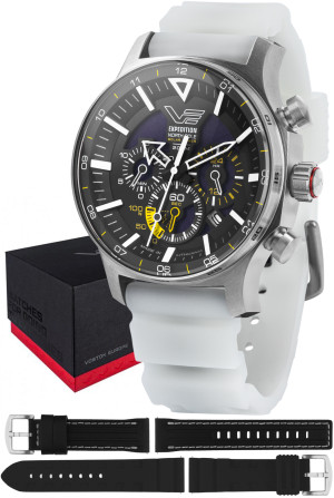 Zegarek Vostok Europe VR42-595A732SWL / Expedition North Pole 1 Polar Poppy Solar 47mm / męski