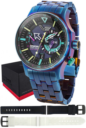 Zegarek Vostok Europe VS57-595D737B / Expedition North Pole 1 Polar Light Solar 47mm / męski