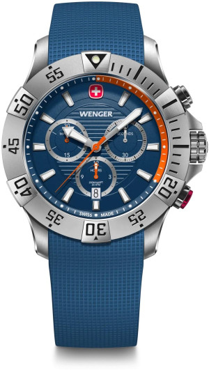 Zegarek Wenger 01.0643.124 / Chrono / męski / pasek