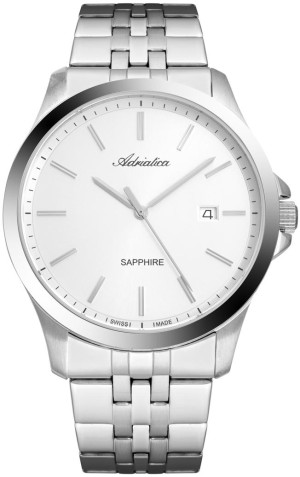 Zegarek Adriatica A8303.5113Q / Sapphire / męski / bransoleta
