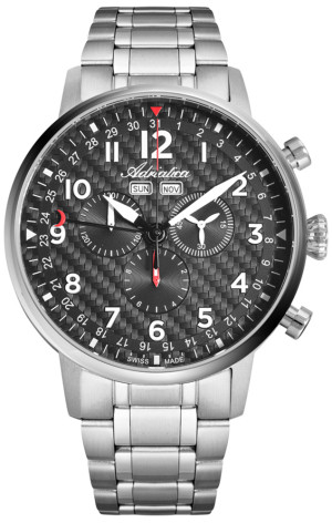 Zegarek Adriatica A8308.5126CH / Chronograph / męski / bransoleta