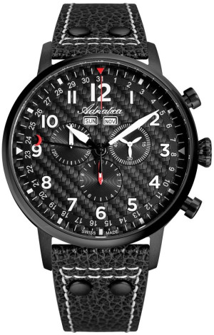 Zegarek Adriatica A8308.B224CH / Chronograph / męski / pasek
