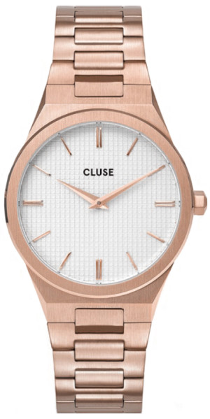 Zegarek Cluse CW0101210001 / bransoleta Steel White, Rose Gold Colour / damski